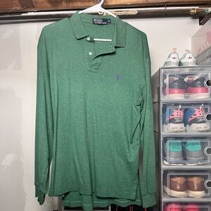 Ralph Lauren Green Polo Shirt for Men
